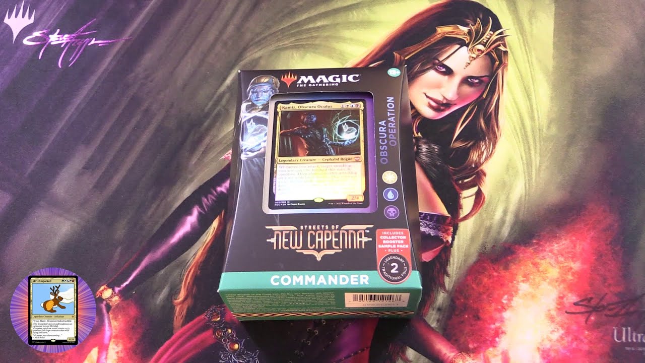 Streets of New Capenna Commander Deck: Obscura Operation Unboxed