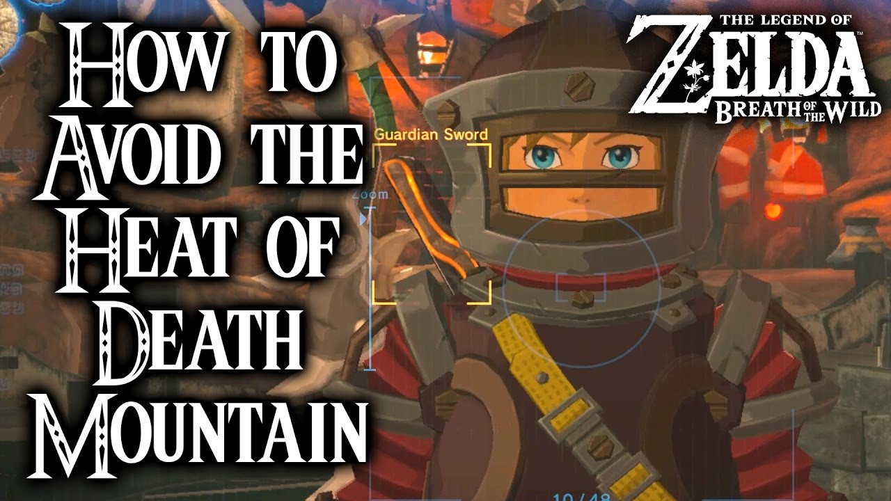 Breath of the Wild - How to get to Death Mountain  - Avoid the Flames!