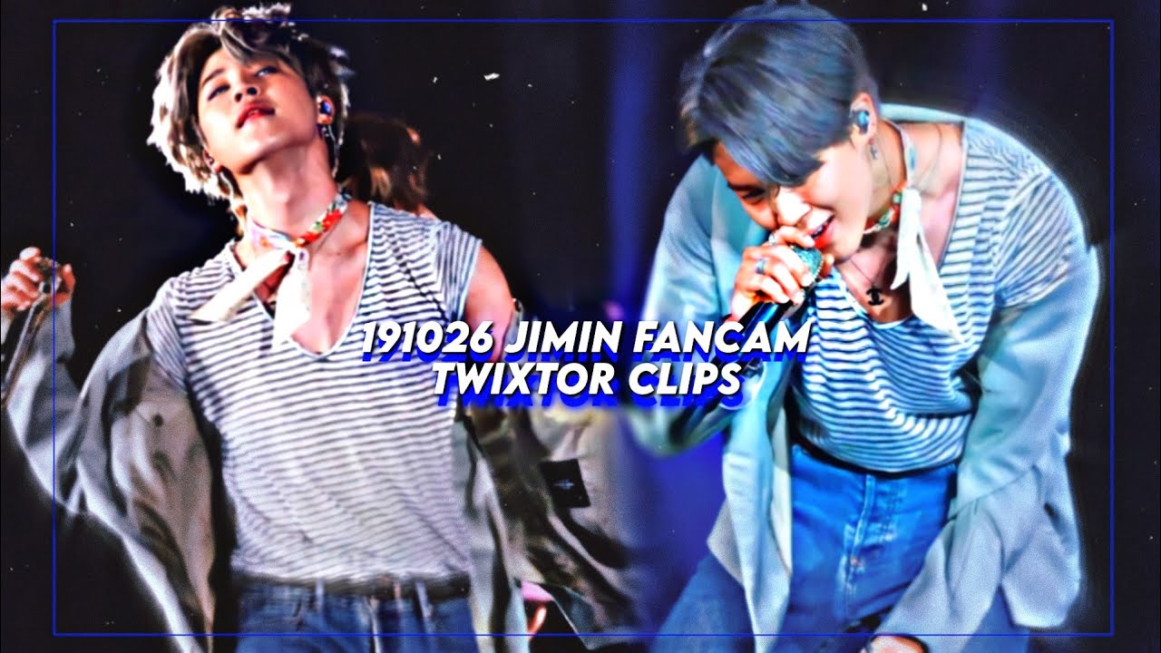 191026 Jimin Twixtor Clips for edits