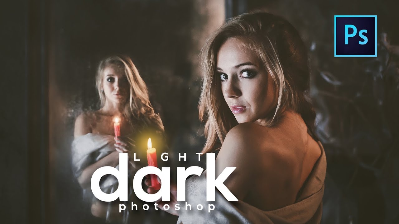 Free Preset for Camera RAW Filter: Dark Light Photoshop Effect