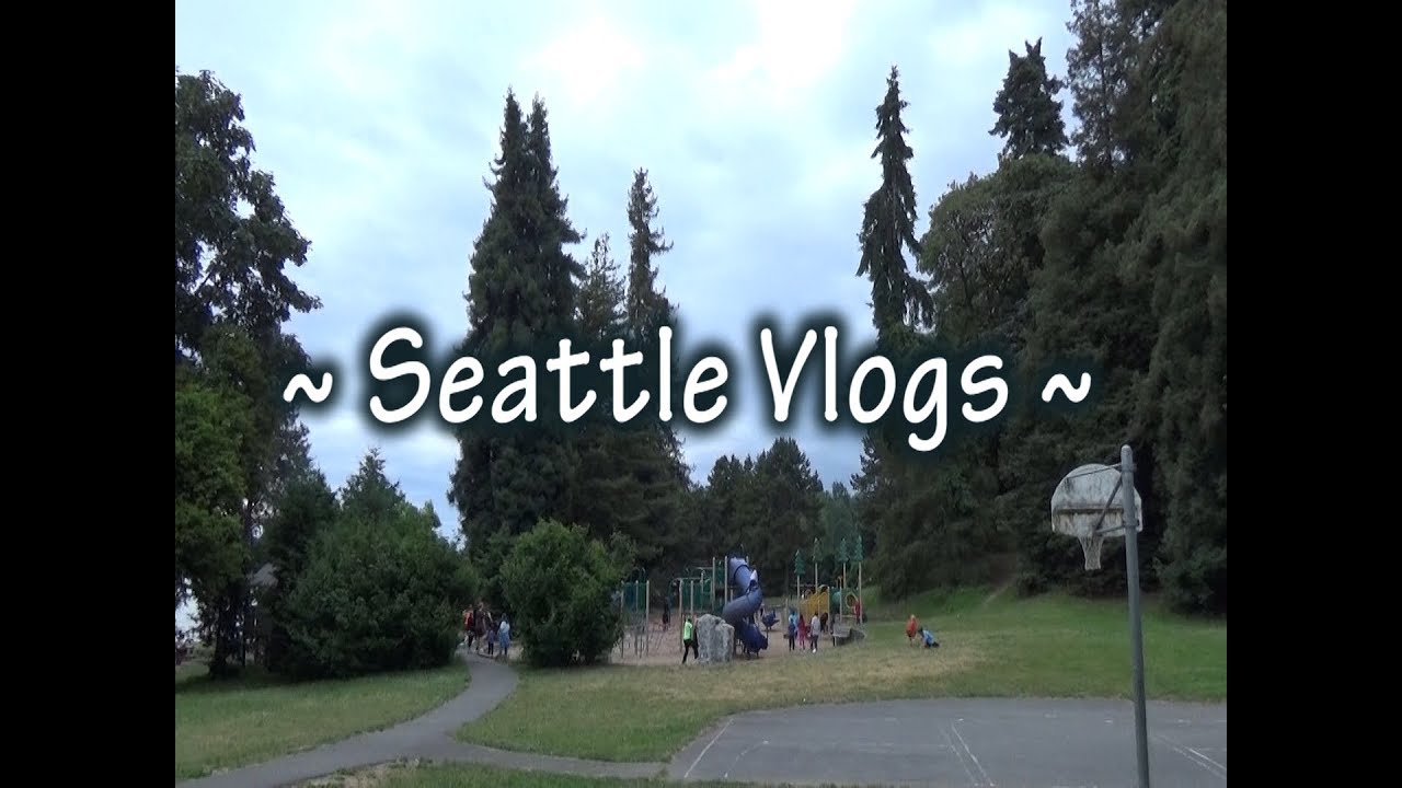 PINECONES, PLAYGROUNDS, and PIZZA! - Seattle Vlogs (Day 2)