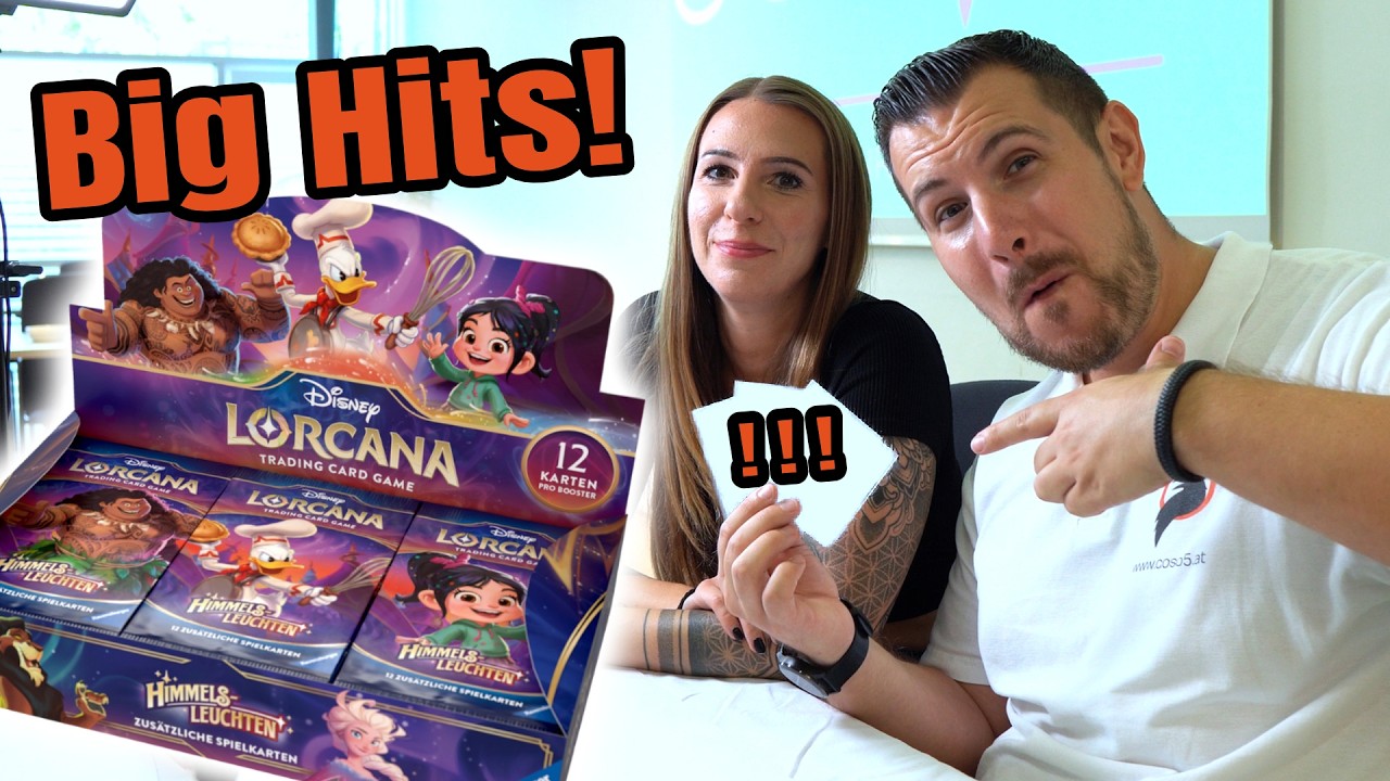 Mit Glücksfee ins neue Disney Lorcana Set 5 Himmelsleuchten | Mega Hits direkt vom CoSo Trade Event