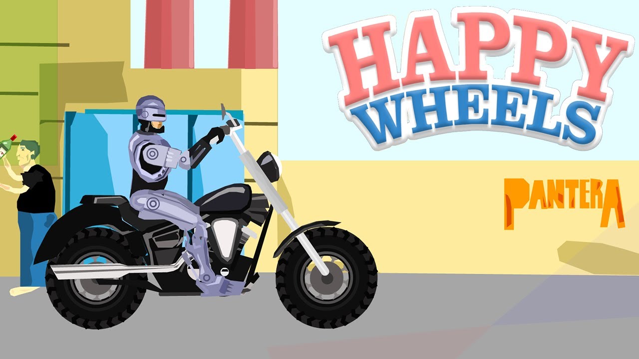 Happy Wheels - Robocop
