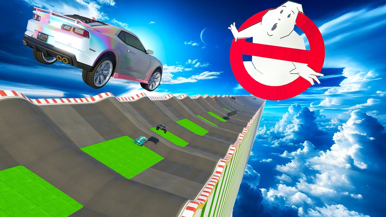 GTA 5 ONLINE 🐷 MEGA RAMPA GHOSTBUSTERS INFINITA !!! 🐷 DAJE !!
