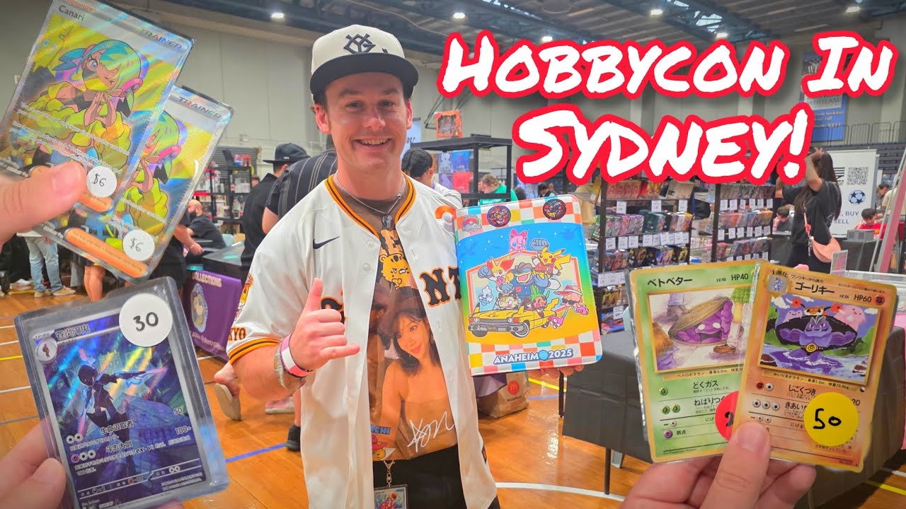 Sydneys Hobbycon Pokemon Card Show [Huge Haul!]