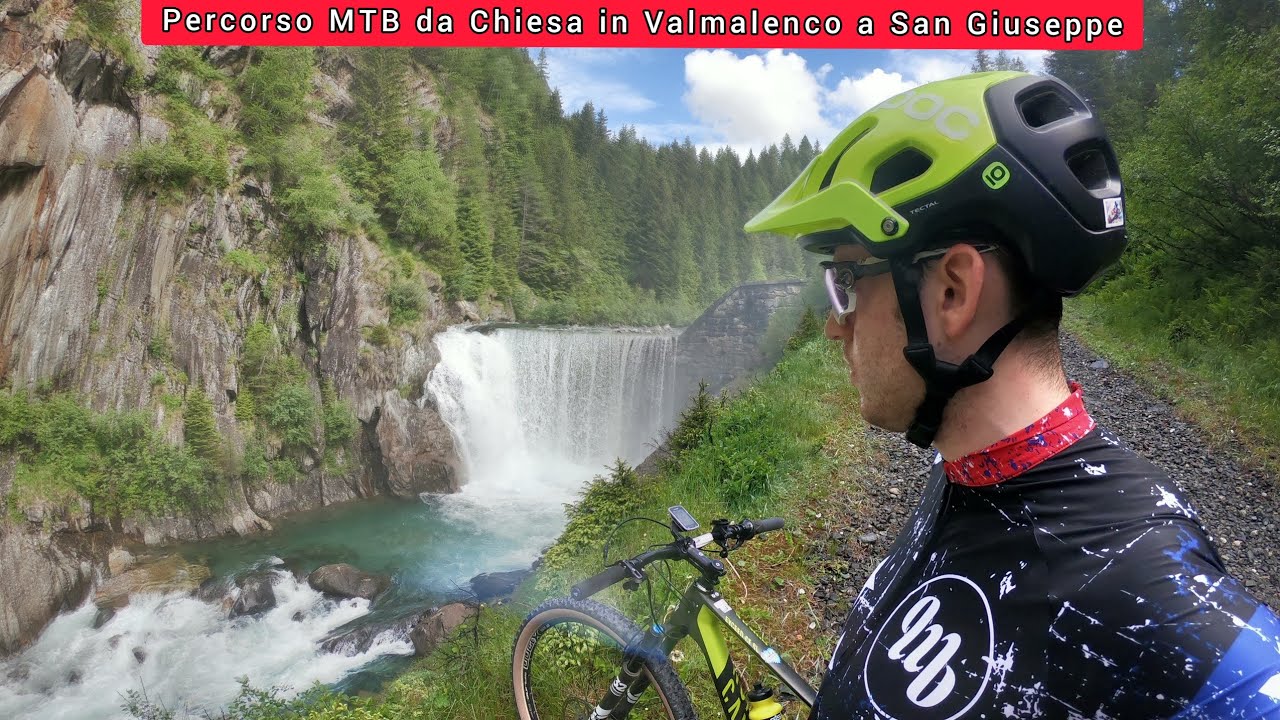 Percorso in mountainbike da Chiesa in Valmalenco a San Giuseppe