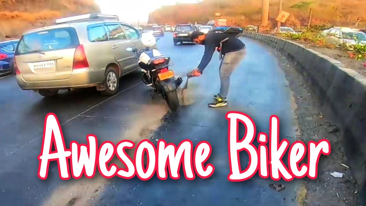 Worst Oil Leakage | असे बाईकर पाहिजेत | Proud Feeling | Thunder On Road