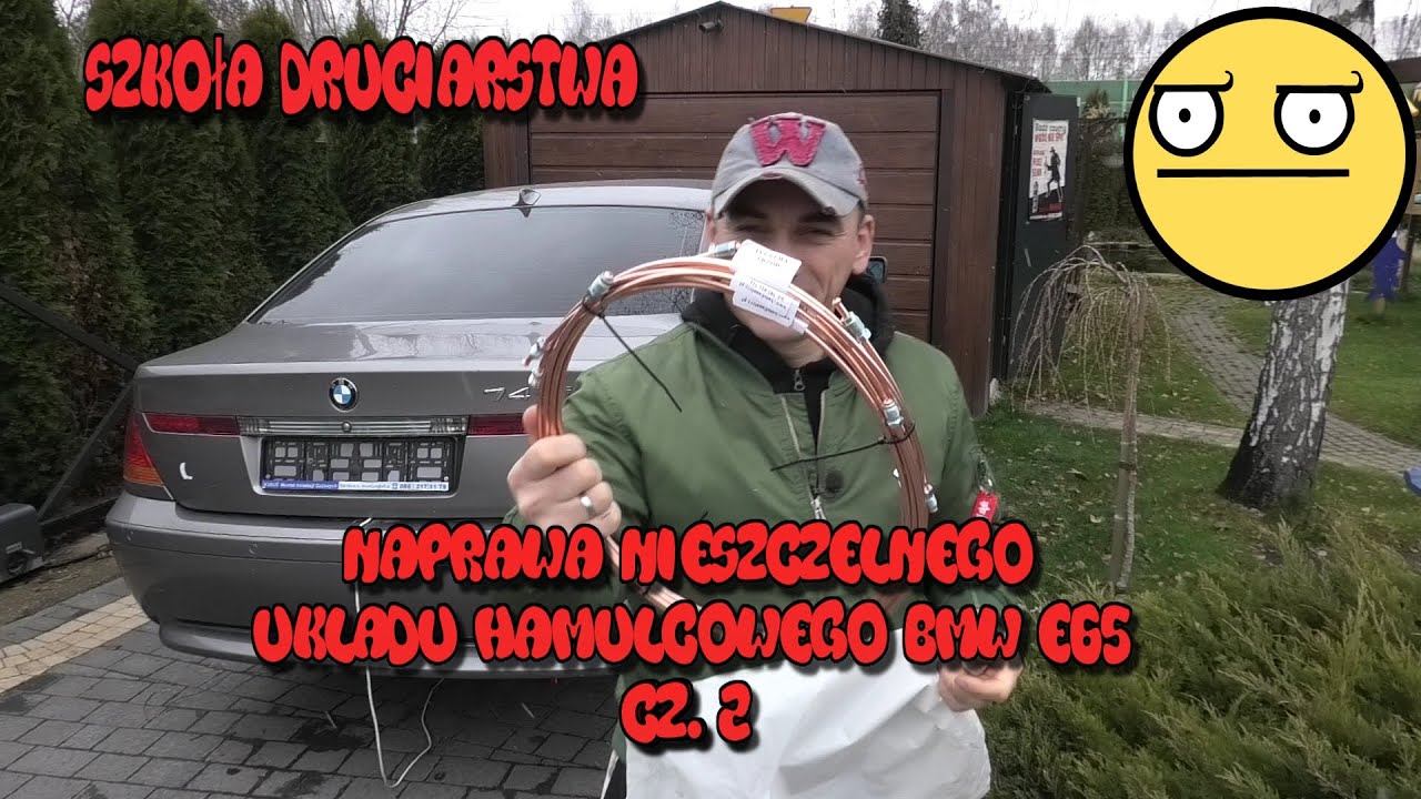 Szkoła Druciarstwa Naprawa Nieszczelnego Układu Hamulcowego BMW E65 część 2 Wazzup :)