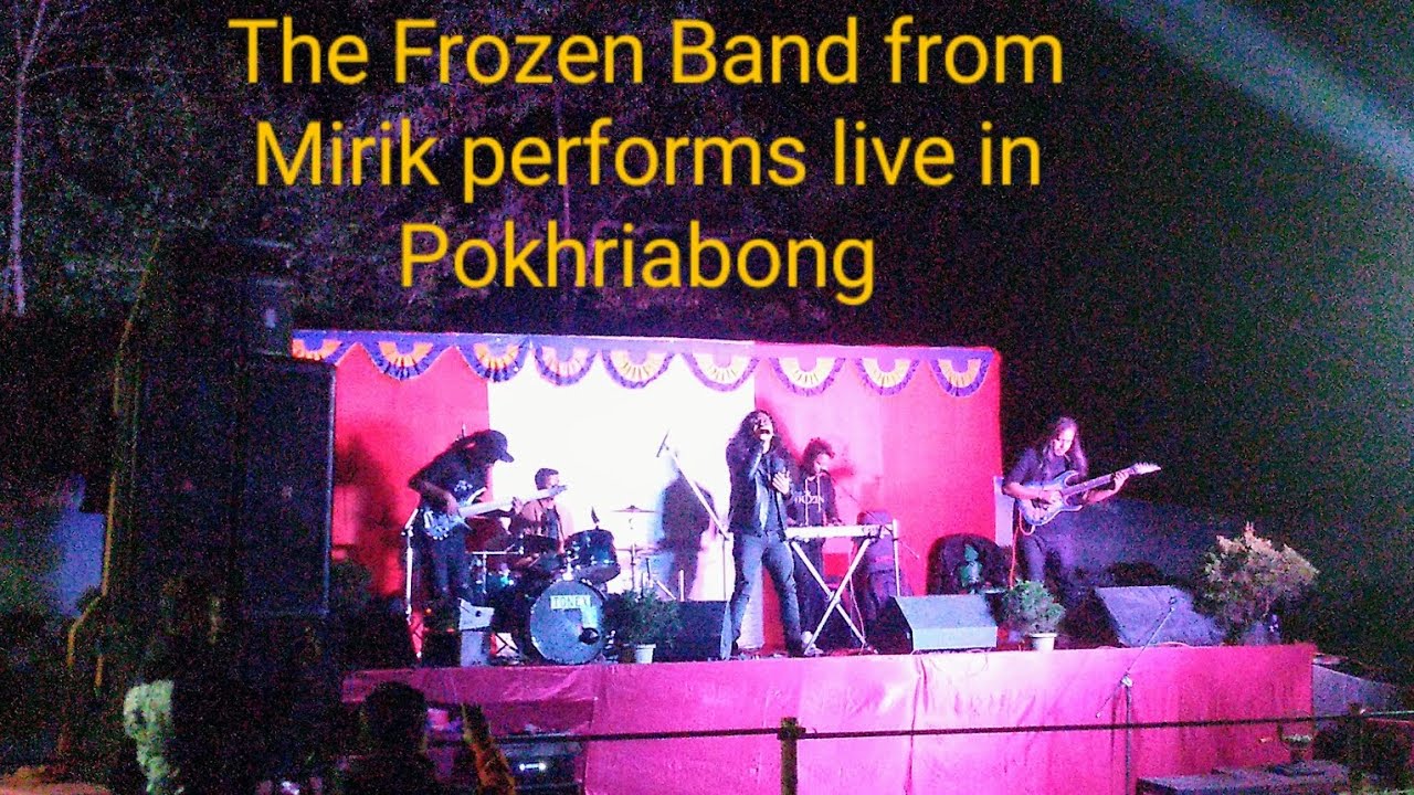 @The Frozen Official  winner of Band Champion Nepal from Mirik performing live in Pokhriabong