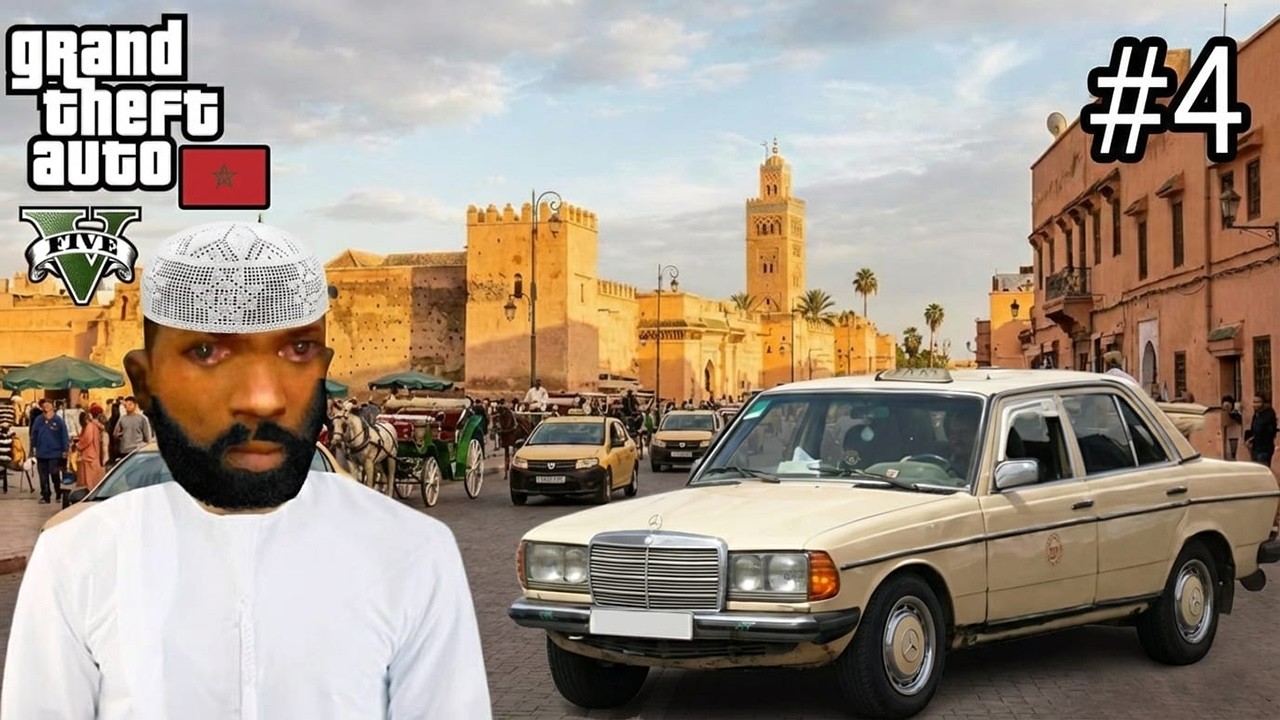 GTA 5 MAROC #4 🤣🤣 أجواء رمضان كشيفور دالطاكسي