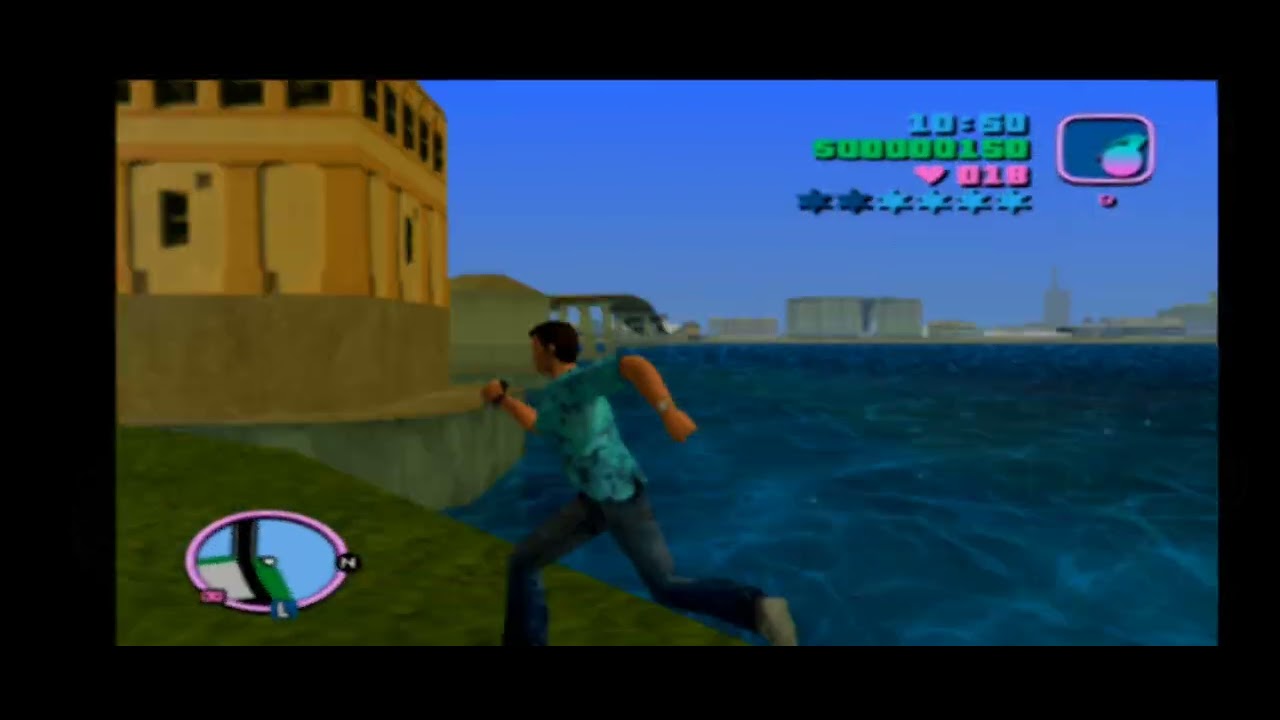 GTA vice city en PlayStation 2 gameplay