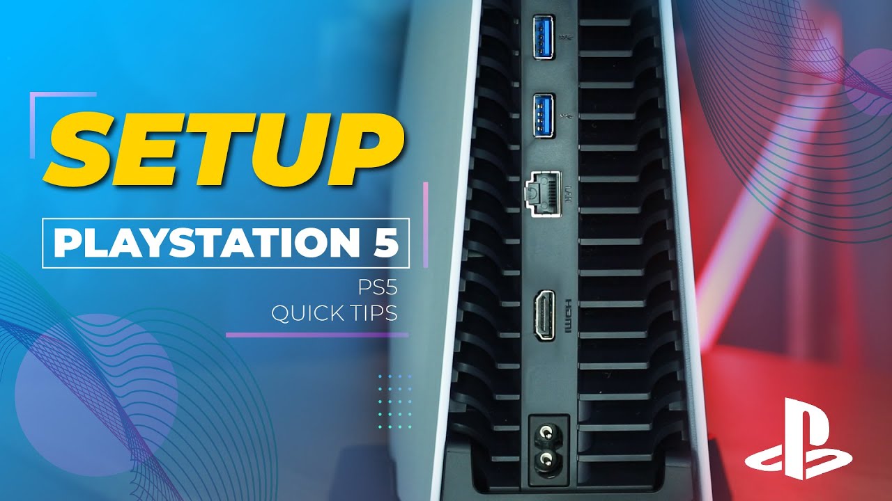 Hướng dẫn SETUP CƠ BẢN  PS5 cực dễ cho người mới bắt đầu | PS5 for Beginners