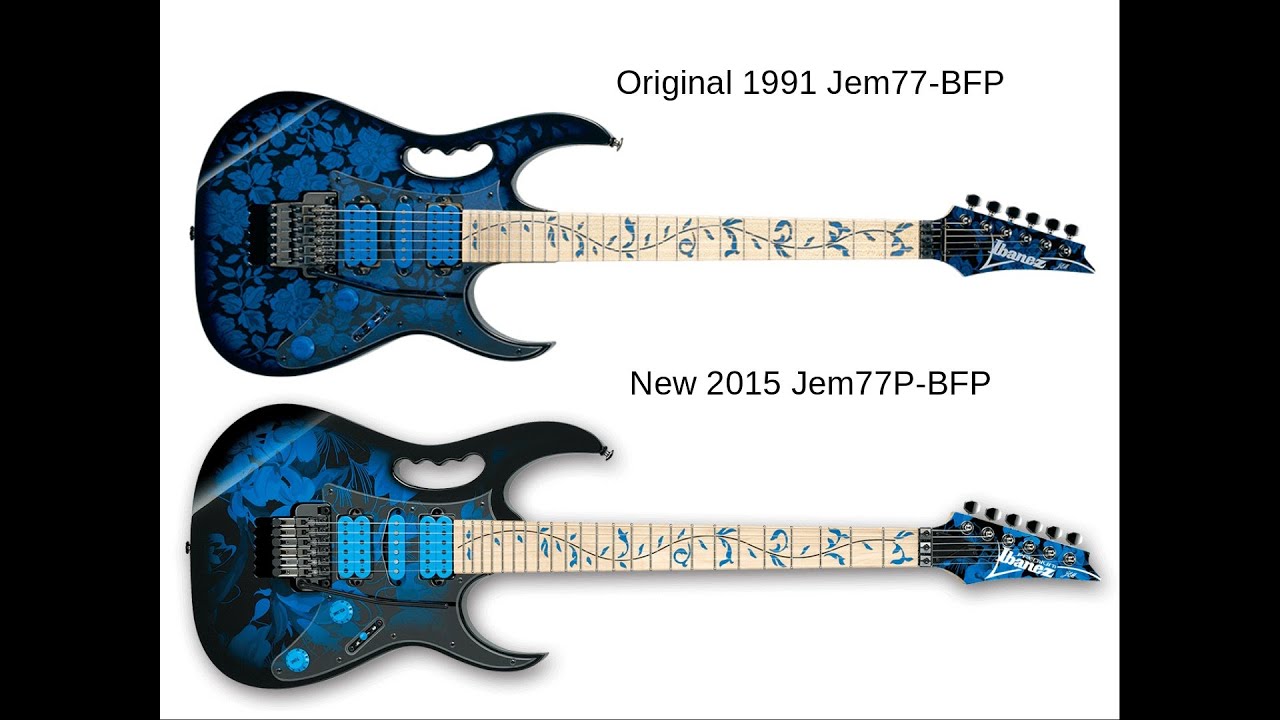 Ibanez Jem 77p-BFP 2015 model review