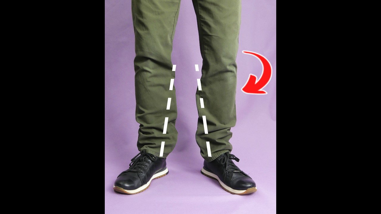 A simple method in how to shorten and tapered jeans in 10 minutes