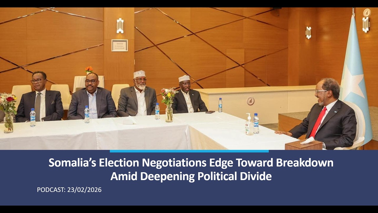 Somalia’s Election Negotiations Edge Toward Breakdown Amid Deepening Political Divide