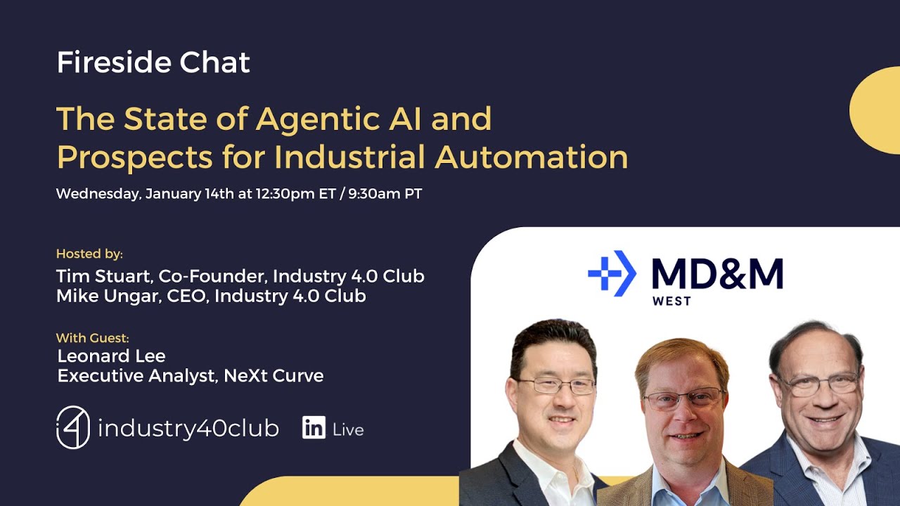 The State of Agentic AI and Prospects for Industrial Automation