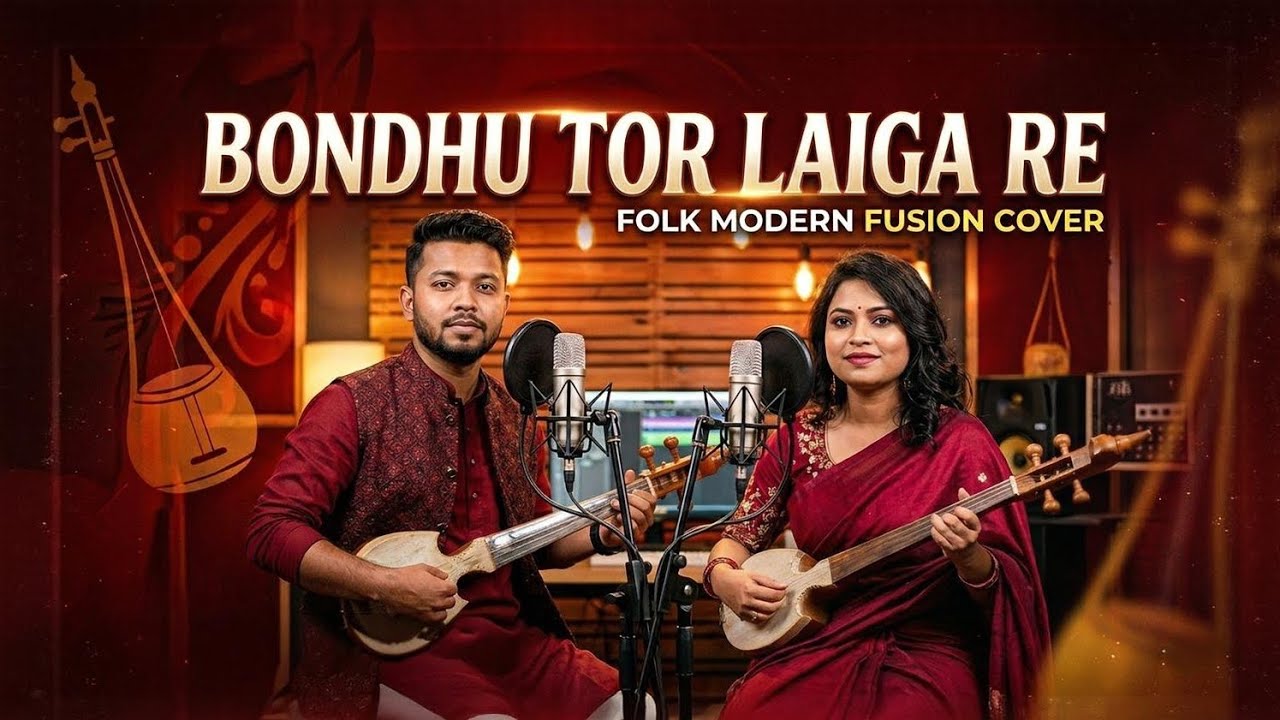 বন্ধু তোর লাইগা রে (COVER)| Bondhu Tor Laiga Re | Folk Fusion Cover | Male & Female Vocal