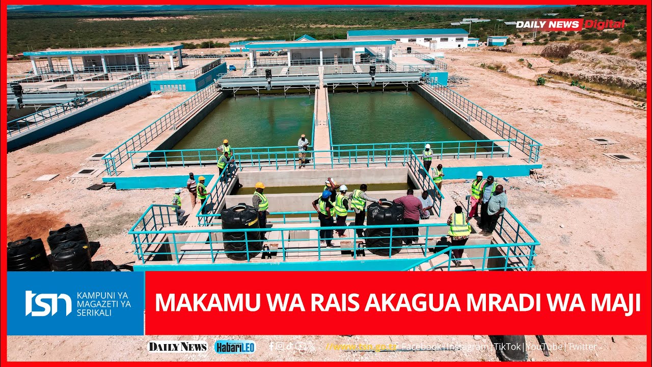 MAKAMU WA RAIS AKAGUA MRADI WA MAJI SAME - MWANGA - KOROGWE
