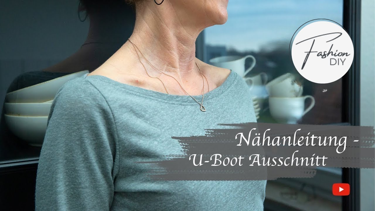 Nähanleitung - U-Boot Ausschnitt