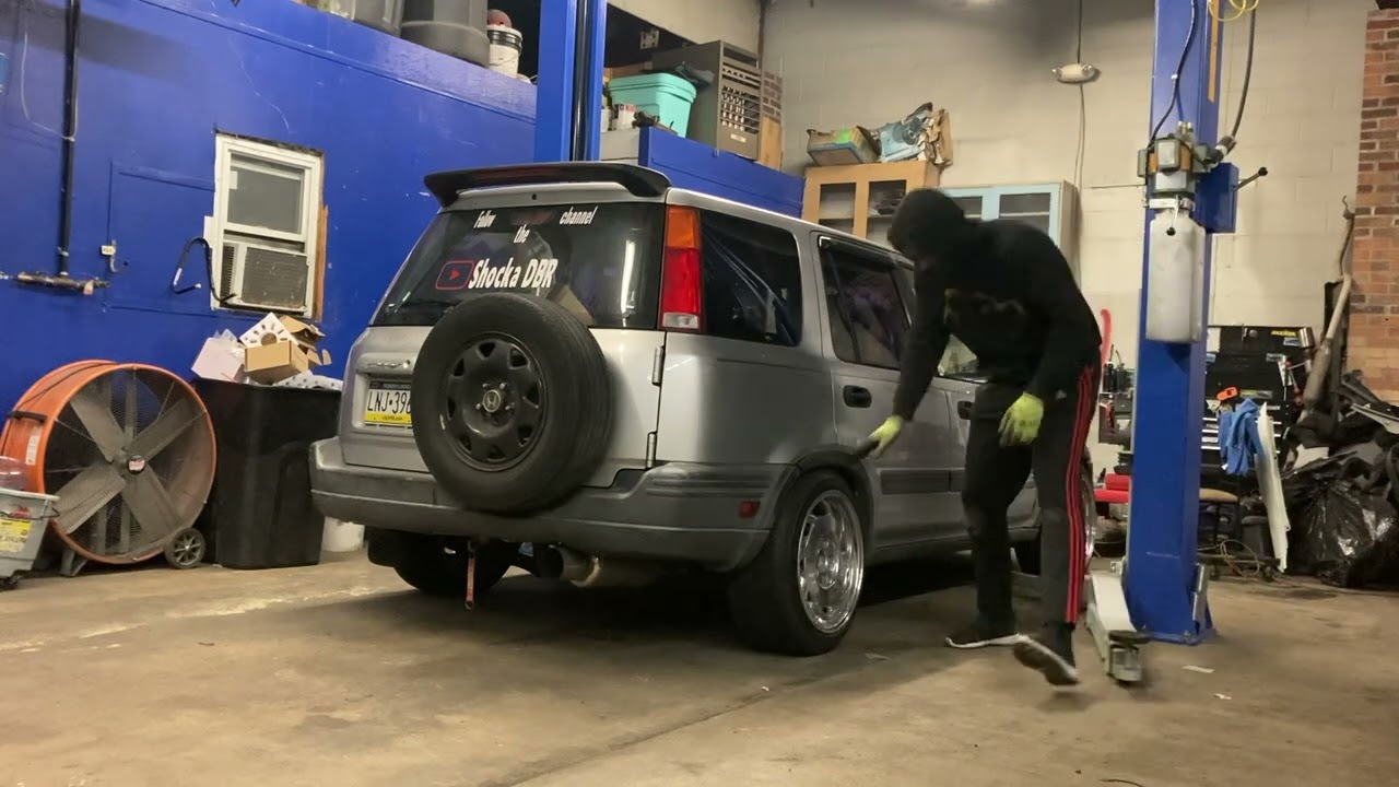 97-01 Honda CRV on C4 Corvette rims!