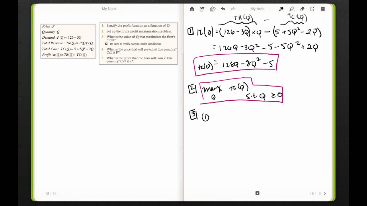 ECON 307 19. SV Optimization in Economics