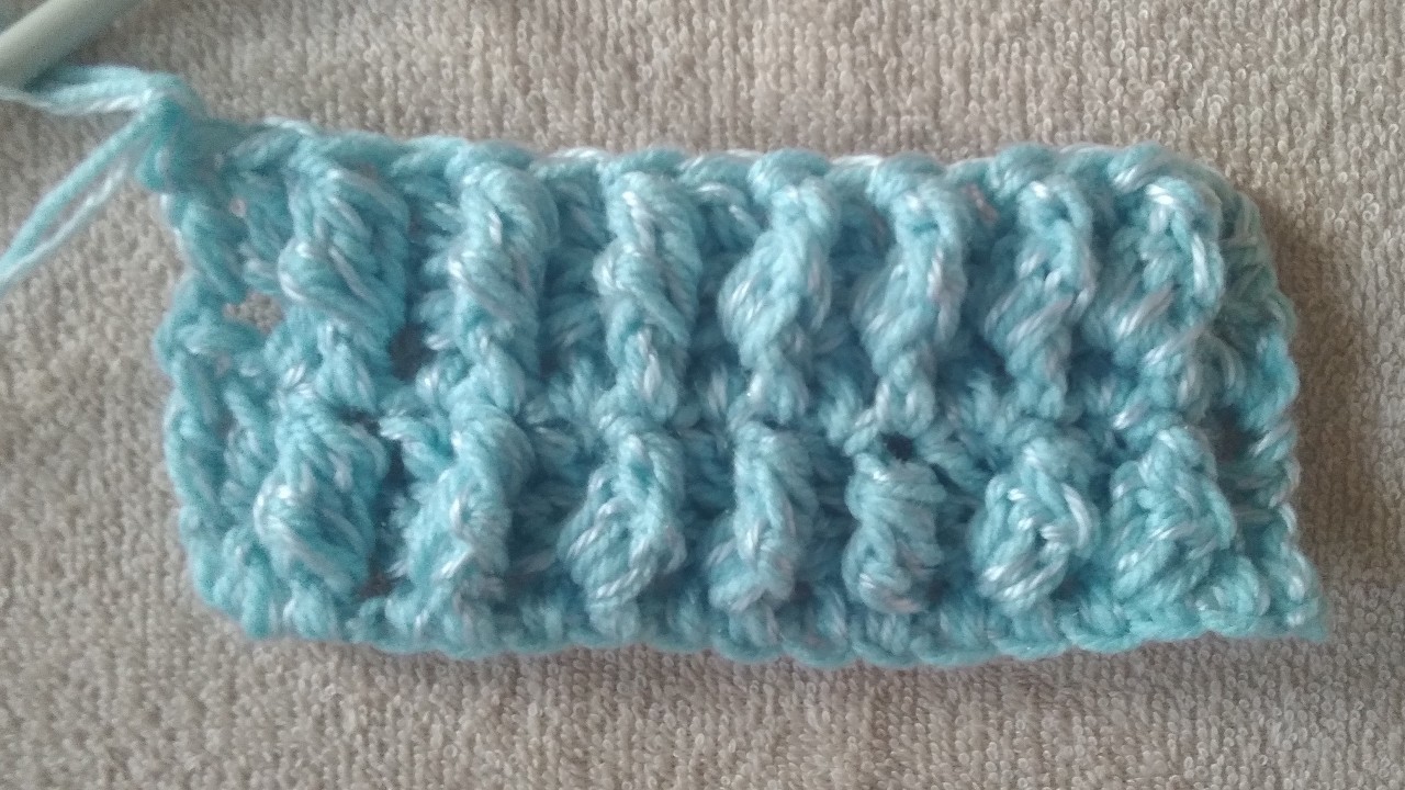 🧞Genie's❤️LOVELY EZ CROCHET BLANKET PATTERN❤️--🧶TWO ROW REPEAT🧶