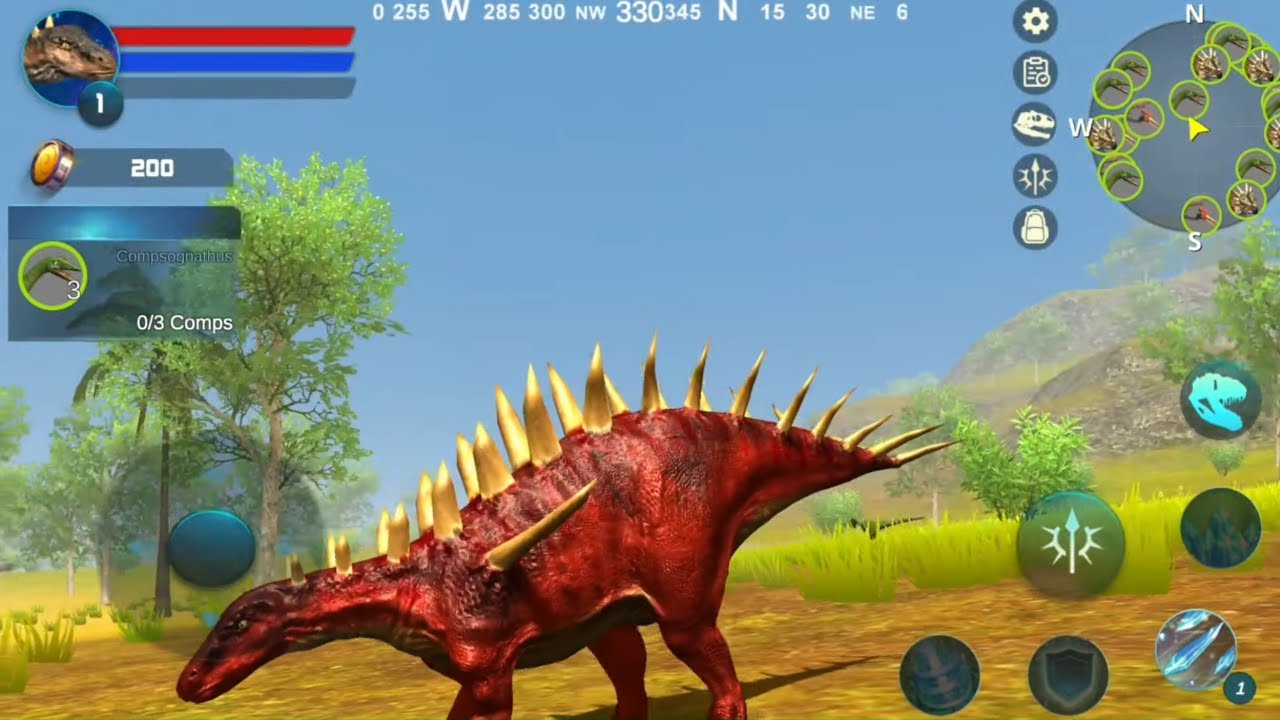 Best Dino Games - Kentrosaurus Simulator Android Gameplay