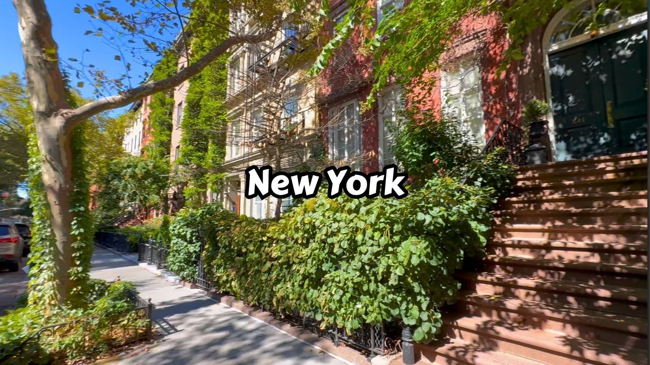 Travel To NYC Manhattan Chelsea New York Walking Tour 4k Hdr