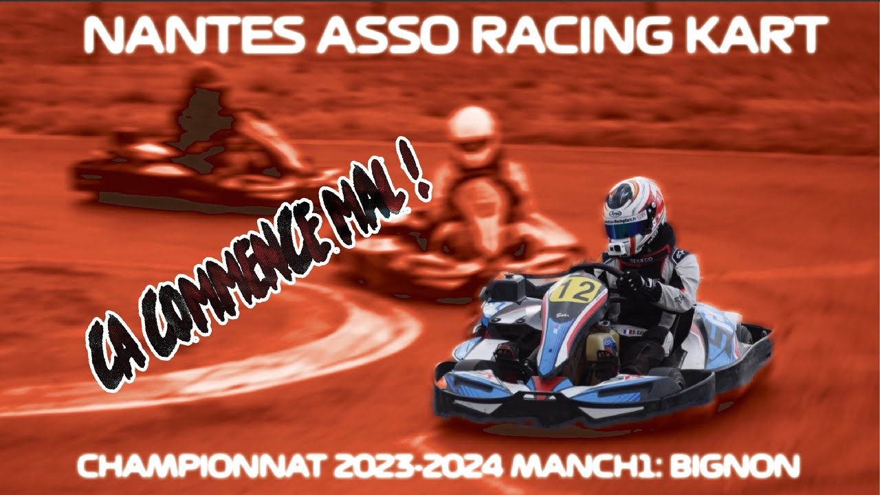 Nantes Asso Racing Kart: Championnat 2023-2024. Manche 1: Jovikart