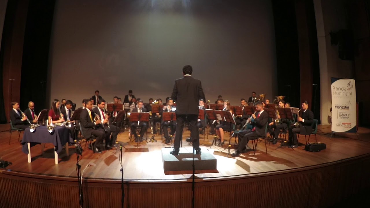 Banda Municipal de Manizales. SUITE DEL LLANO COLOMBIANO. Compositor: Fredy Mauricio Pinzón
