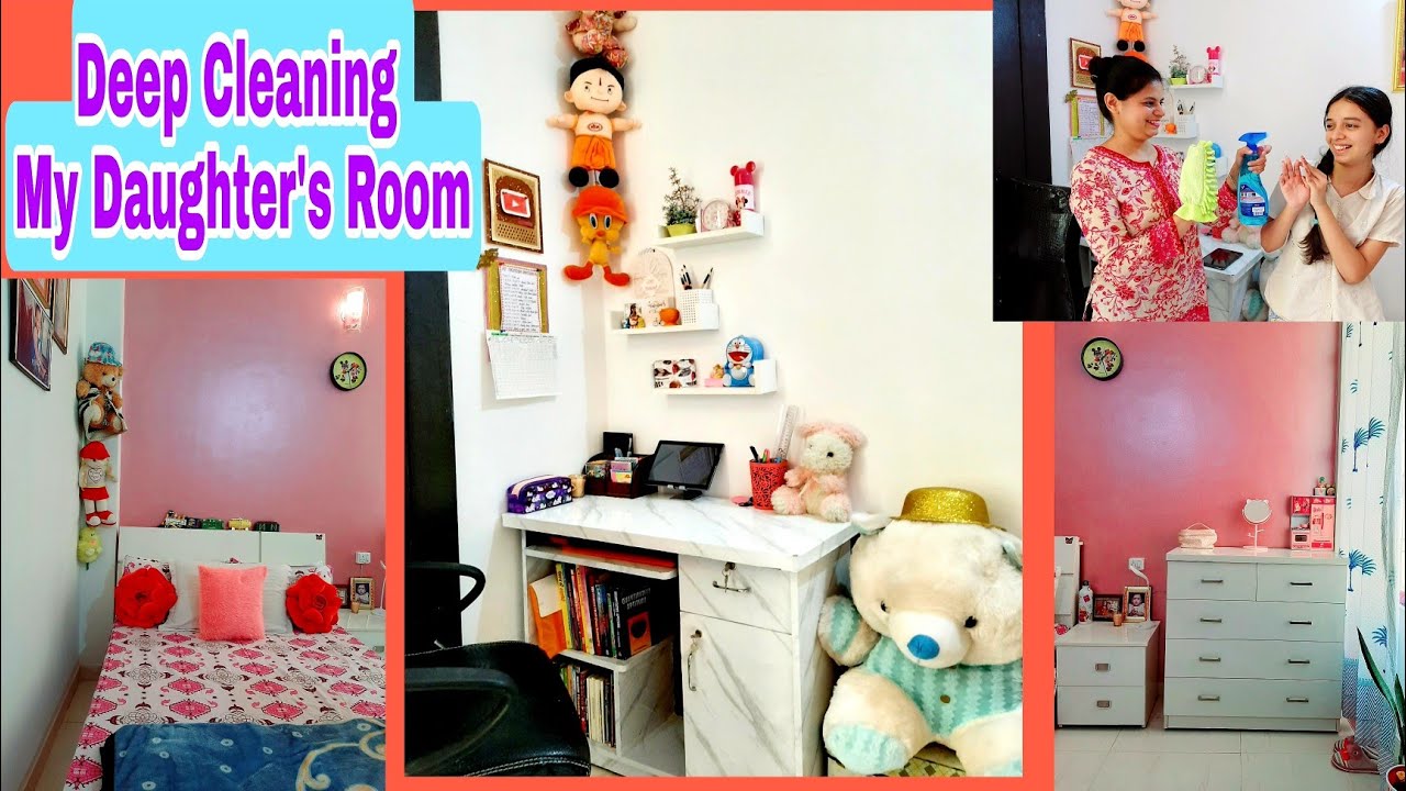 MY DAUGHTER'S ROOM💖 DEEP CLEANING & ORGANIZATION 2021 BY MOM AND DAUGHTER👩‍👧| PRATIMASLIFENLIVING