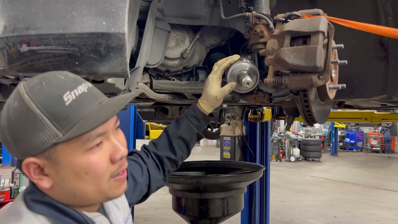 How to replace Axle on 2013-2017 Honda Accord @taingTv