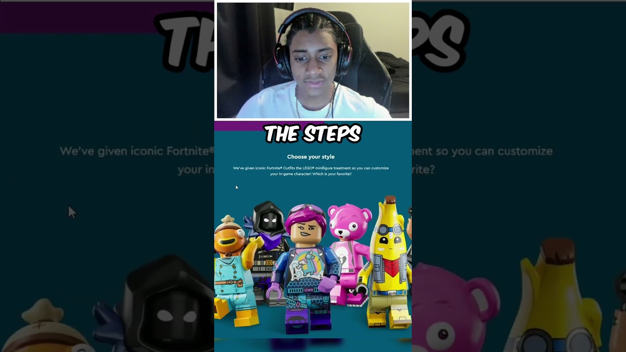 HOW TO EQUIP NEW LEGO SKINS CHAPTER 5 🏆 #deathnyc #fortnitetips #fortnite #chapter5fortnite
