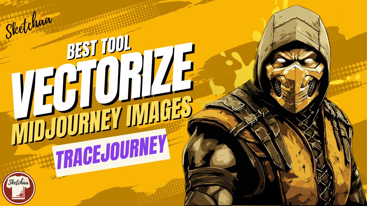 Vector ai | How to vectorize your Midjourney Images easily | Tracejourney tutorial