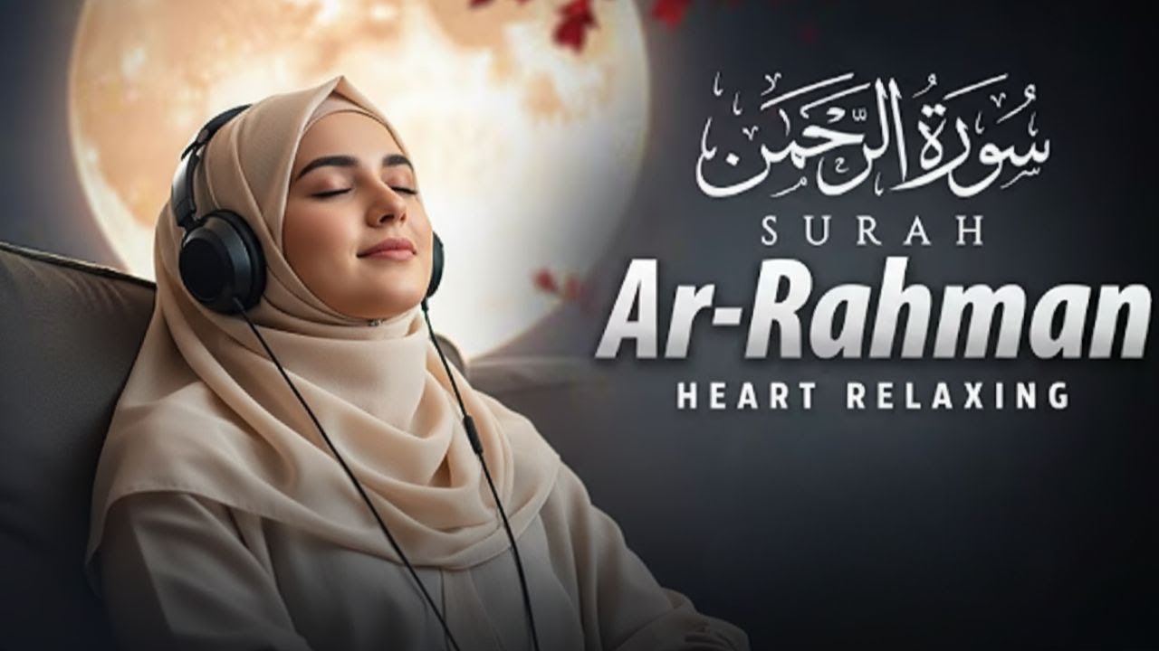 SURAH RAHMAN سورة الرحمن | RELAXING QURAN RECITATION