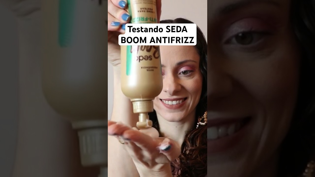 Testei o SEDA BOOM ANTIFRIZZ no meu CABELO ONDULADO