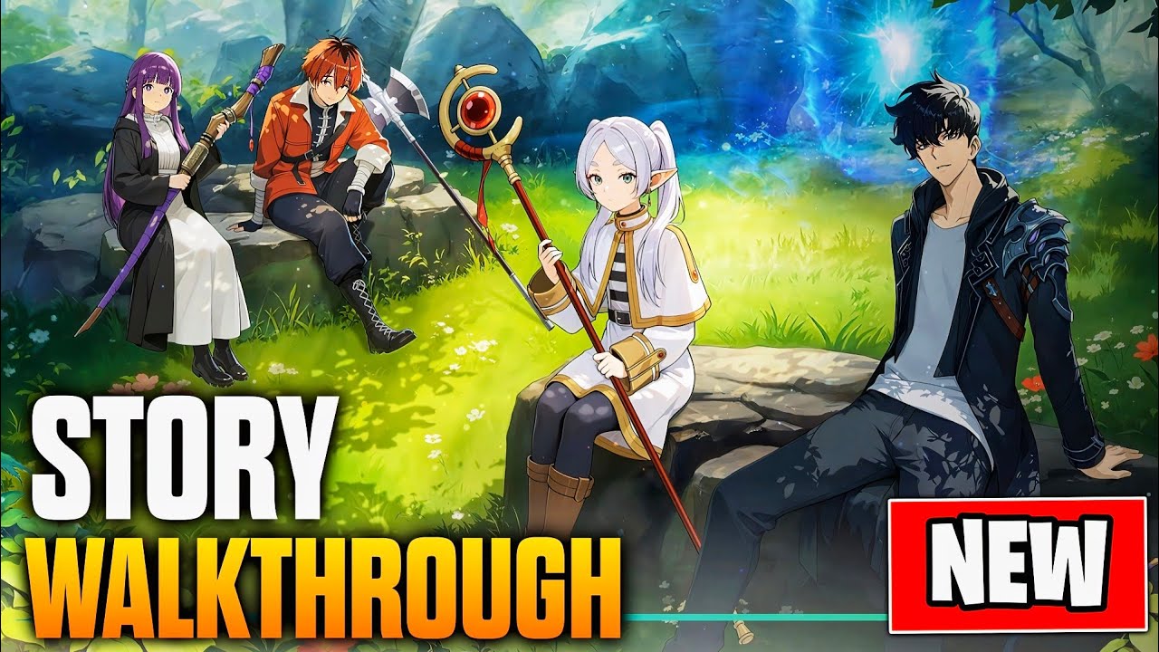 SUNG JINWOO MEETS FRIEREN! (SOLO LEVELING &times; FRIEREN COLLAB STORY WALKTHROUGH)