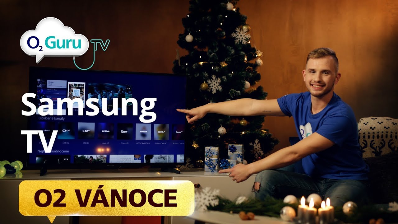 Užijte si Vánoce v tom nejlepším rozlišení s televizí Samsung!