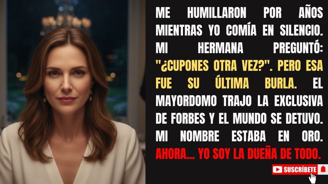📰✨Su familia la humilló por años por ser POBRE y usar cupones de alimentos, hasta que descubrieron..
