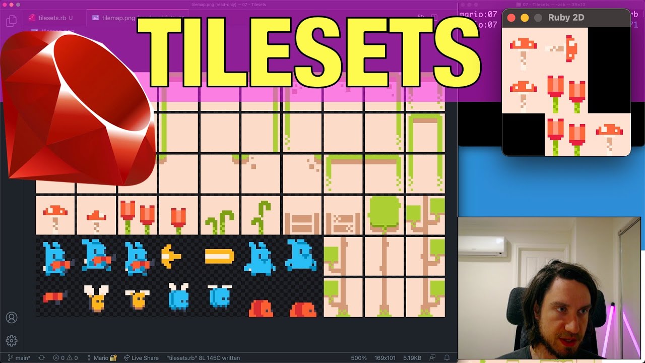 Using Tilesets in Ruby 2D