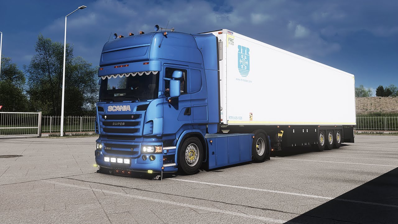 ETS2 1.58 | Realistic Driving | Scania R500 2012 by Fred - Steering Wheel Gameplay