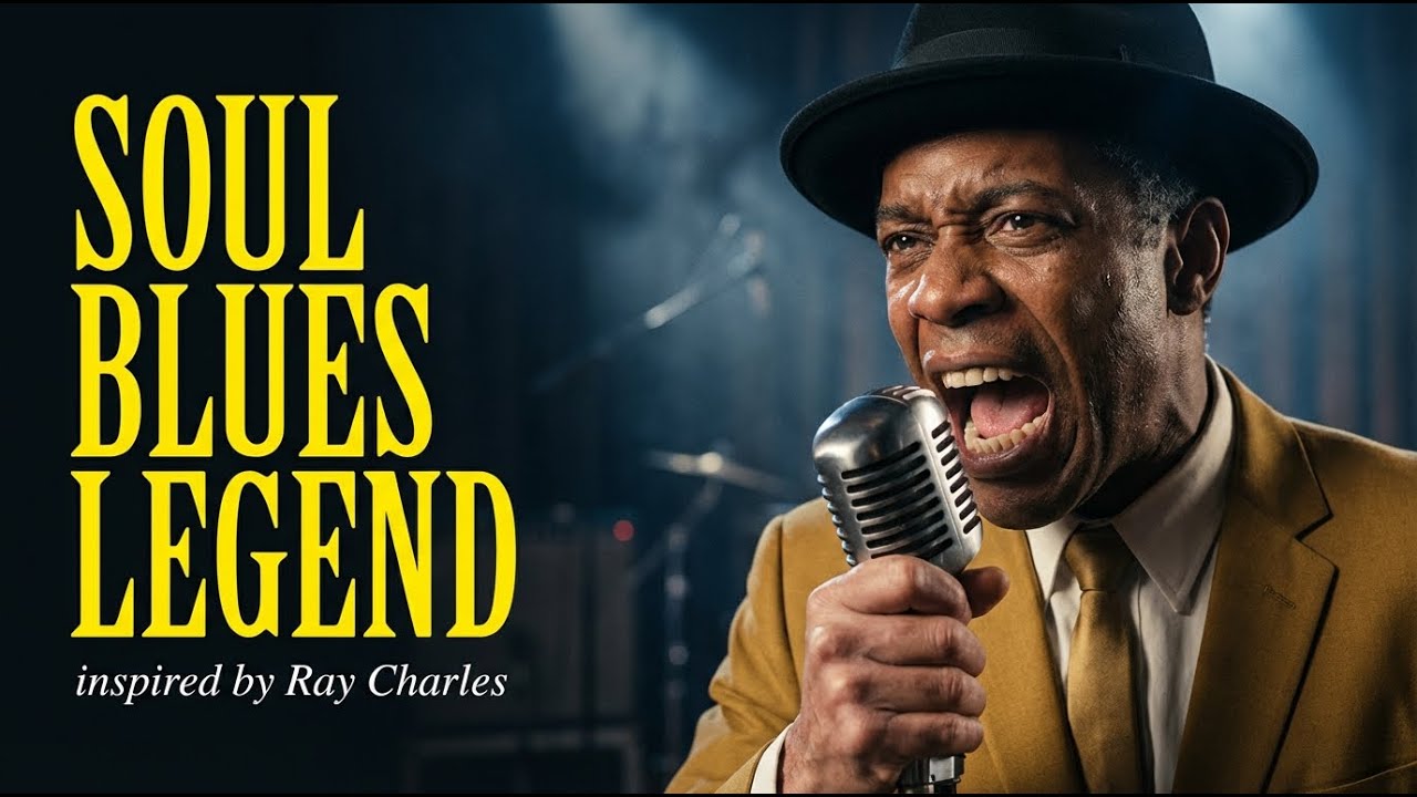 Soul Blues Legend | Songs inspired by Ray Charles, Otis Redding & Marvin Gaye | Midnight & Timeless