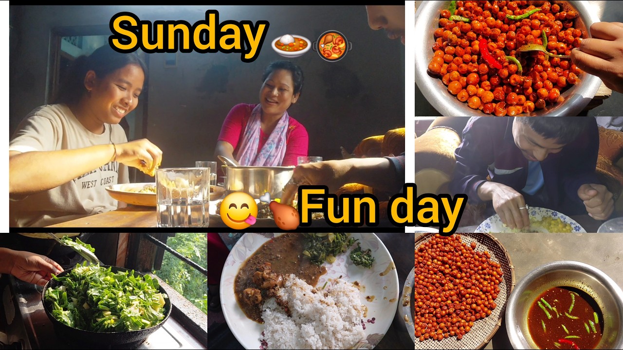 Making traditional food || Sunday fun day || pickle || Junmoni_mushahari