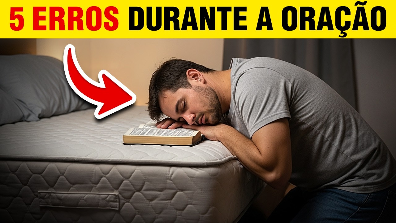 5 COISAS QUE IMPEDEM DEUS DE TE OUVIR — A 4ª é a mais comum