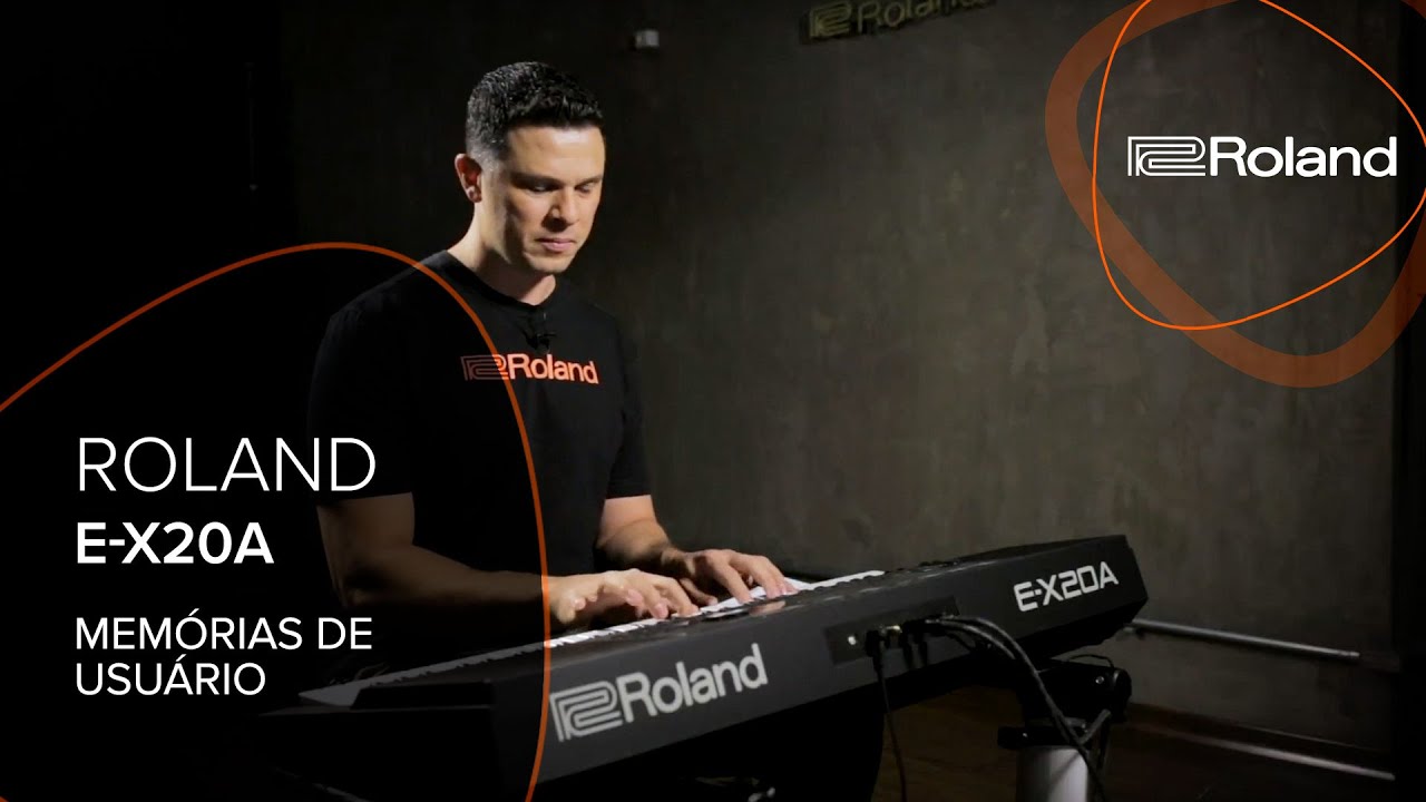 Roland E-X20A | Memórias de usuário | Tutorial #5