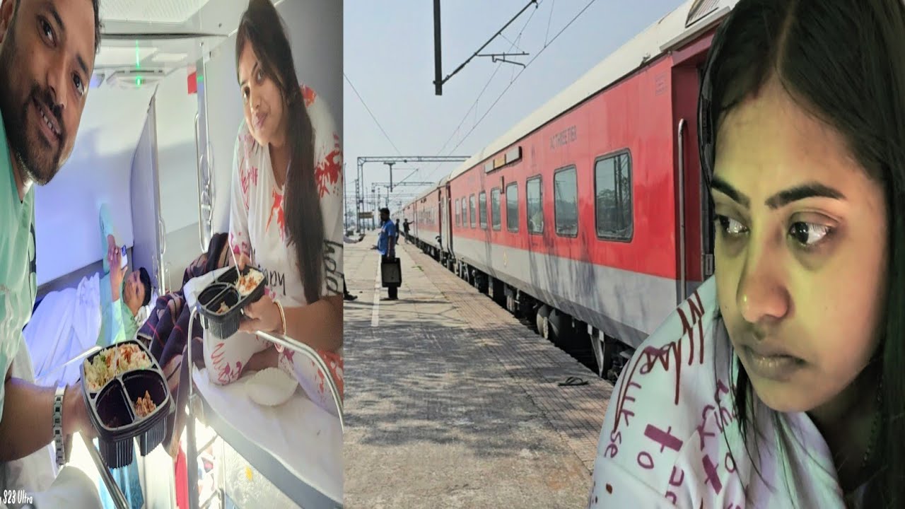Agartala  to Mumbai humara train 7 ghanta cal raha hai / Peu ka maan bahut kharab ho gaya 😭 #railway