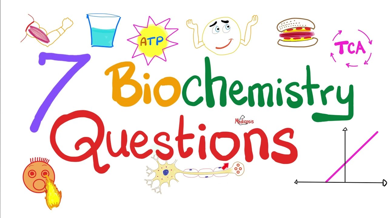 Biochemistry Questions for MCAT, DAT