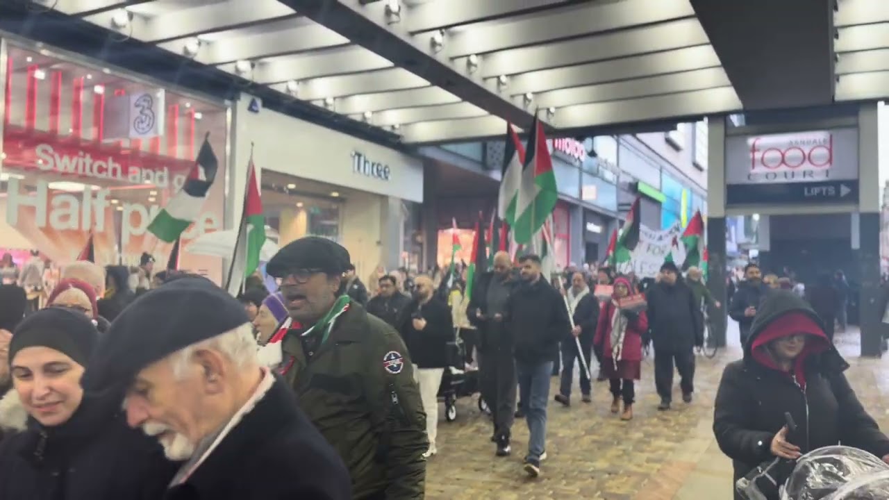 MANCHESTER MARCHED FOR OUR PRISONERS! 🇵🇸