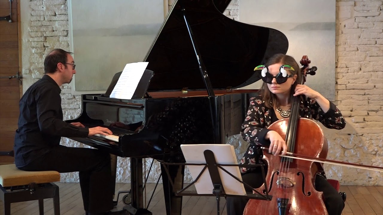 C.BUNTING: Dance Caprice for cello and piano # Ne ratez pas la fin !