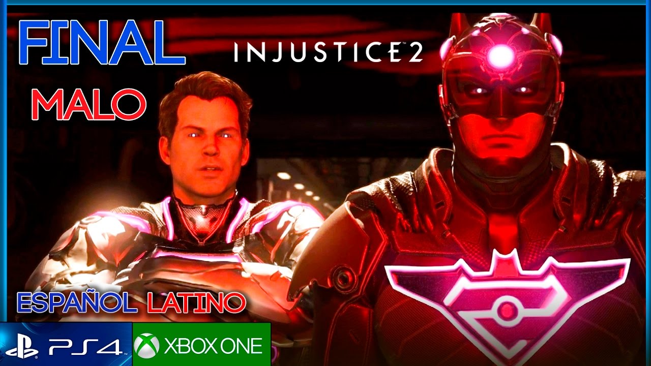 INJUSTICE 2 - FINAL MALO Español Latino Gameplay | Capitulo 12 Final Modo Historia